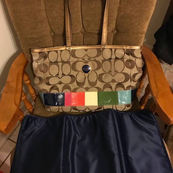 Coach diaper bag - Picture 1 of 4
